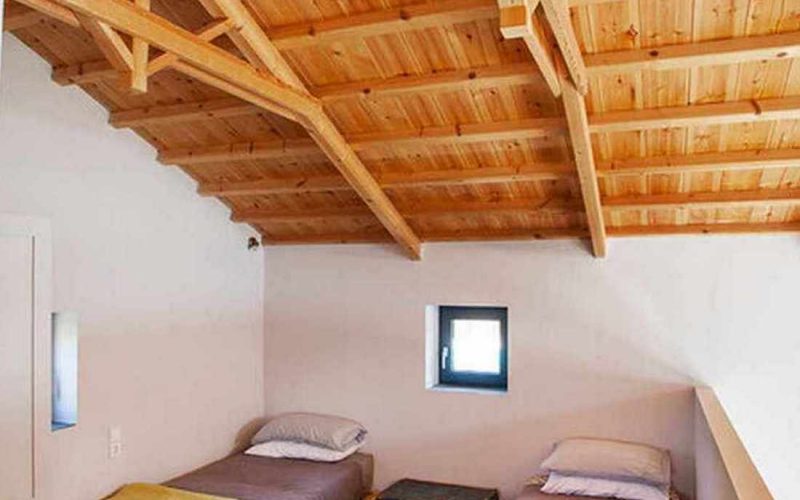 Complex of cottages with best views to the Aegean Sea Two singles bedroom
