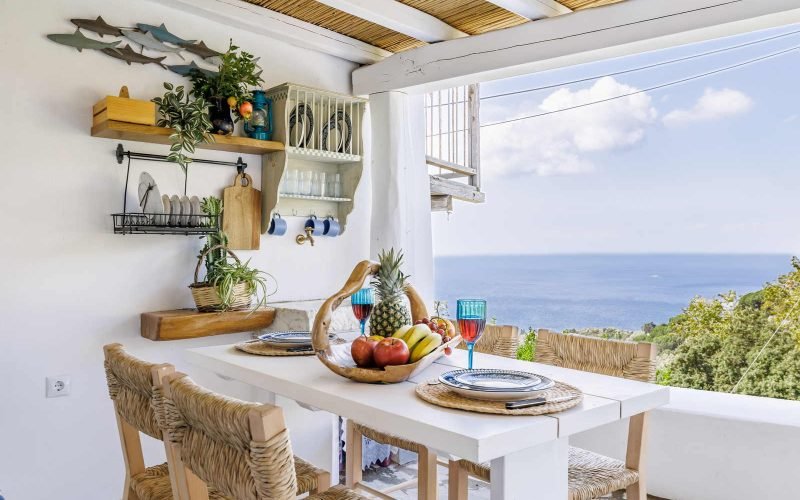 Adorable renovated house with views to the Aegean Sea