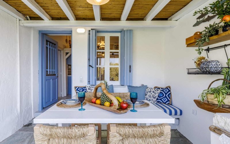 Adorable renovated house with views to the Aegean Sea