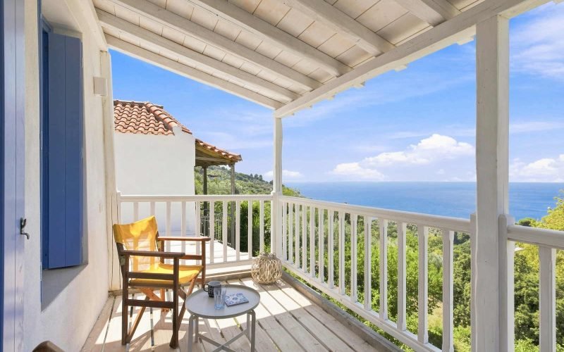 Adorable renovated house with views to the Aegean Sea