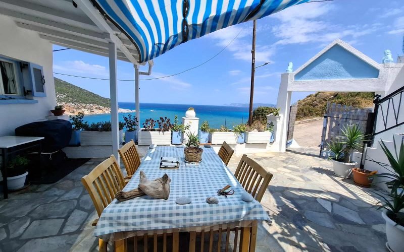 Charming renovated beachfront house
