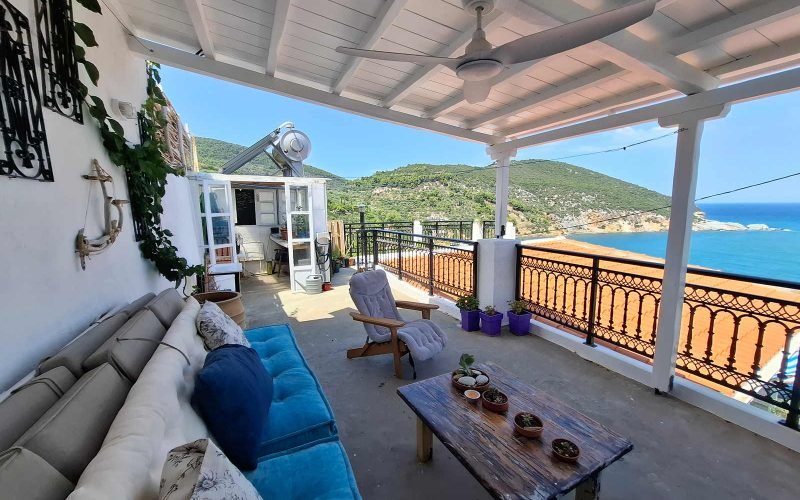 Charming renovated beachfront house