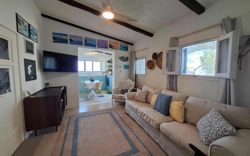 Charming renovated beachfront house