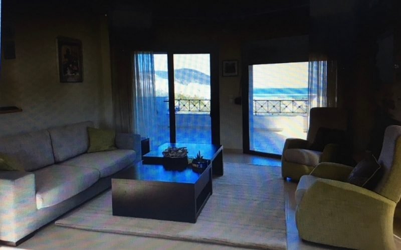 Spacious villa in Stafilos with views to Skopelos Town and port