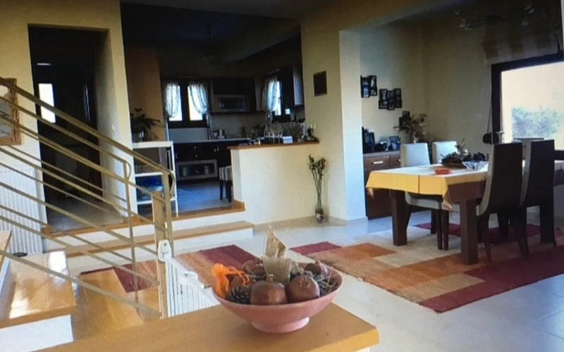 Spacious villa in Stafilos with views to Skopelos Town and port