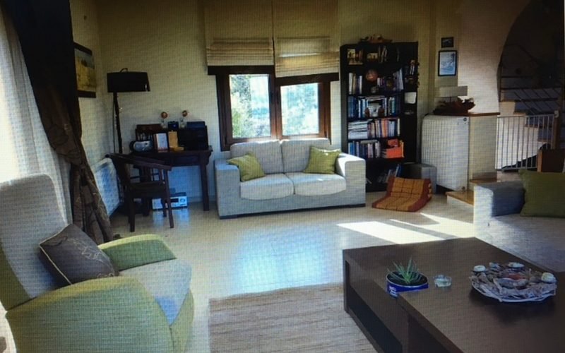 Spacious villa in Stafilos with views to Skopelos Town and port