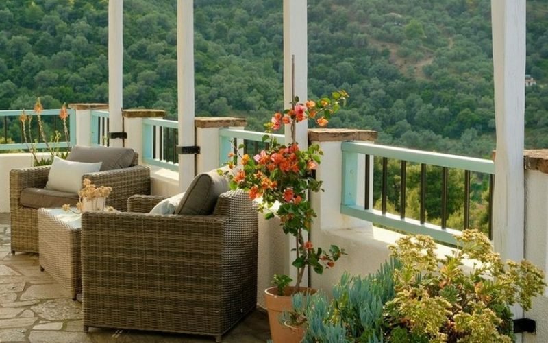Villa Athina with spectacular views to Skopelos Town Bay