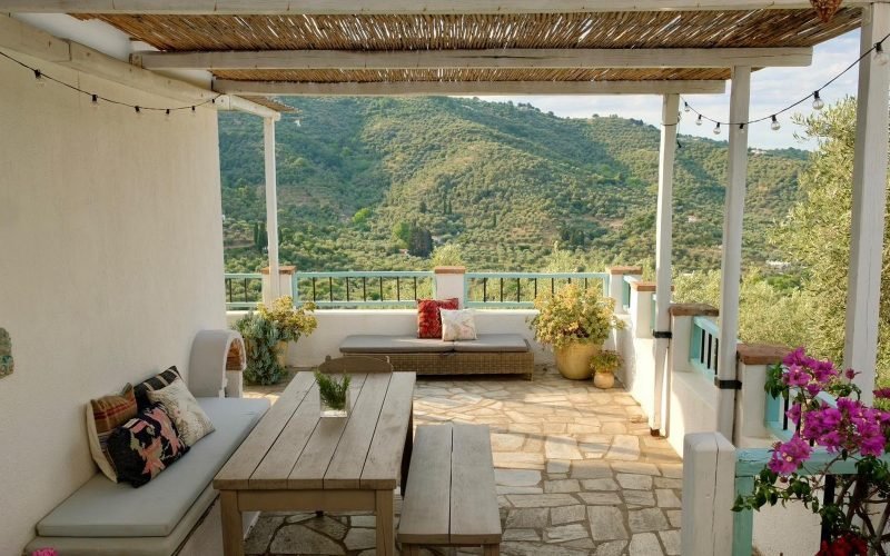Villa Athina with spectacular views to Skopelos Town Bay