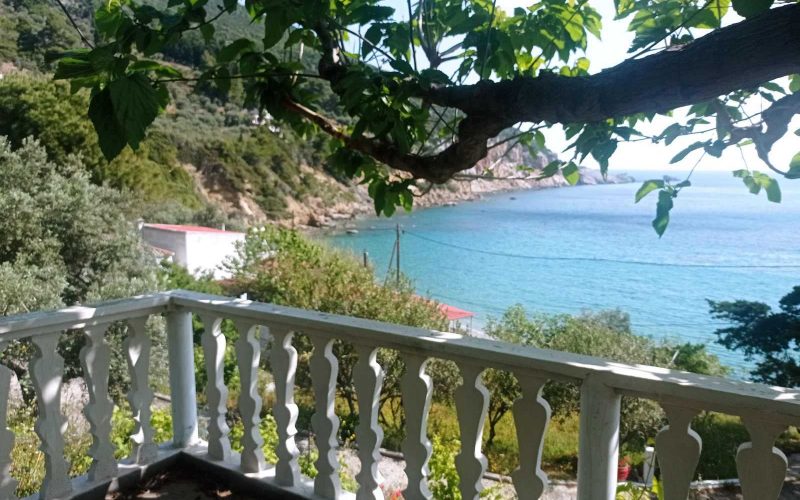 Spacious beach front property on Skopelos Island.