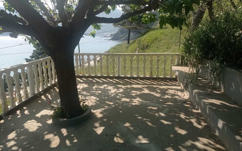 Spacious beach front property on Skopelos Island.