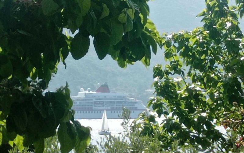 Spacious beach front property on Skopelos Island.