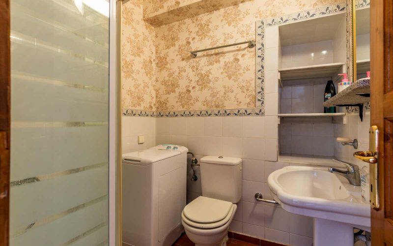 Two separate apartments in Skopelos Town Ground floor bathroom
