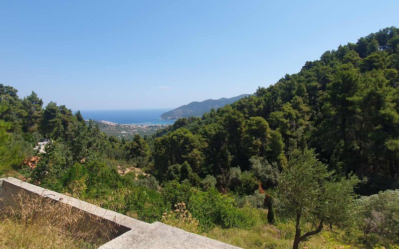 Property to finish in Pefkias area with views