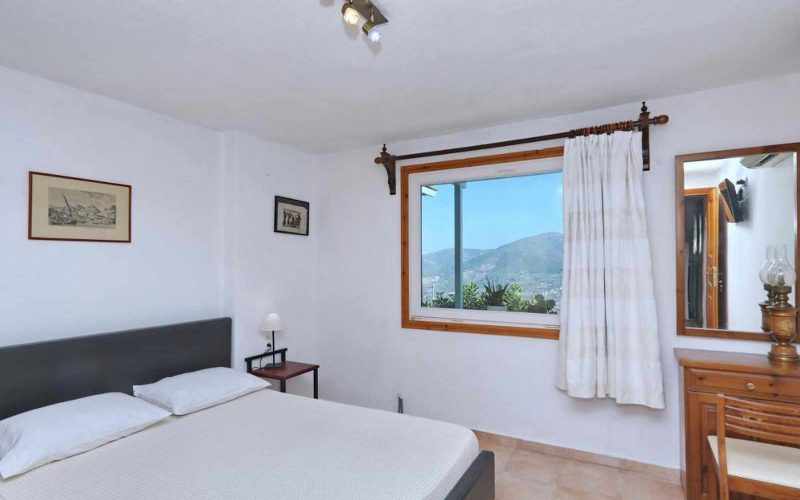 Two bedroom Villa with swimming pool and views to the Aegean Bedroom