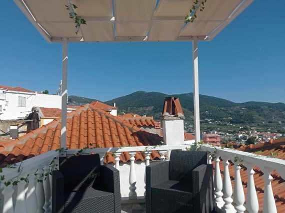 Skopelos Town house with terrace and yard