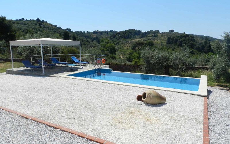 Architect designed Villa in the countryside of Skopelos Island Swimming pool