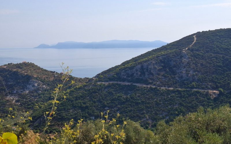 Stunning land overlooking Glysteri bay