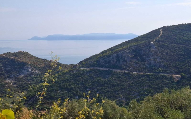 Stunning land overlooking Glysteri bay