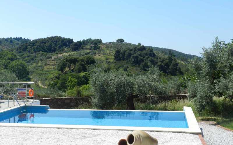 Architect designed Villa in the countryside of Skopelos Island Swimming pool
