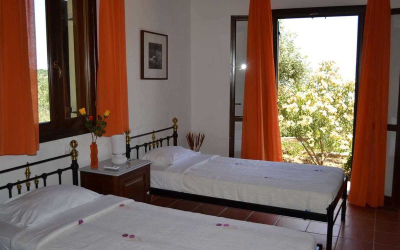 Spacious villa with best views overlooking Skopelos Town and port