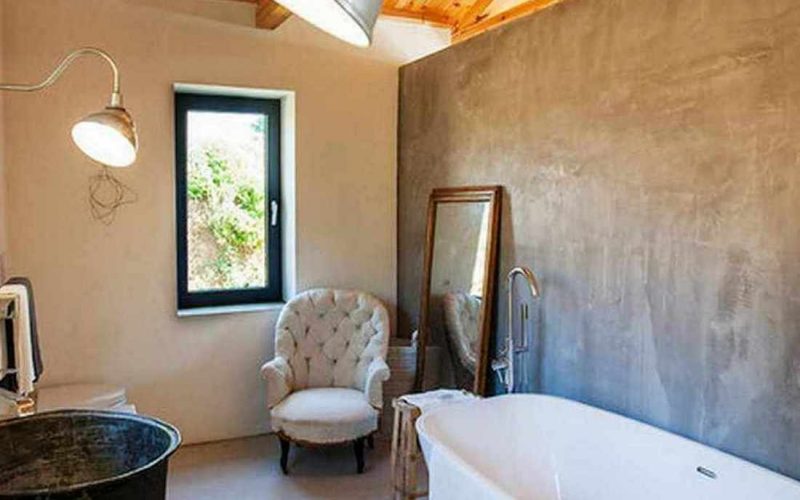 Complex of cottages with best views to the Aegean Sea Bathroom small cottage