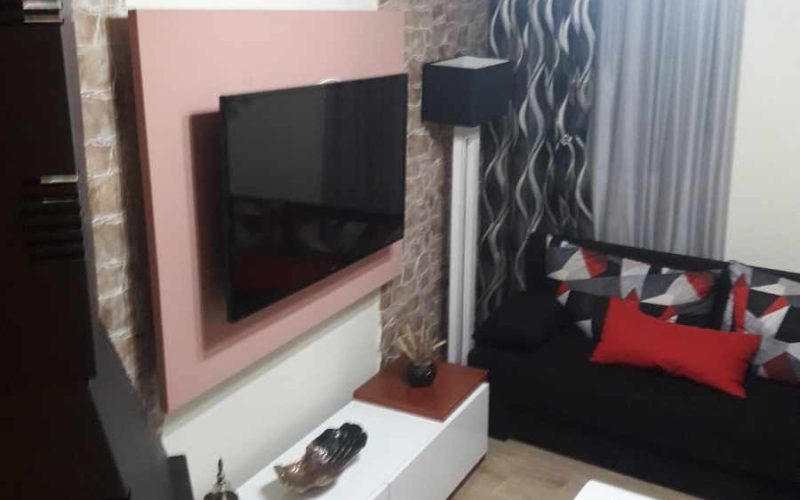 Renovated property in Skopelos Town Living room area