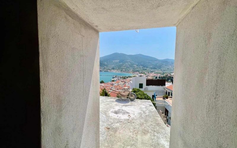 Skopelos Town house with breathtaking views to town and port