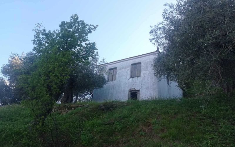 Adorable cottage to renovate overlooking Skopelos Town bay