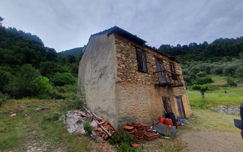 Two cottages for renovation in a spacious land with access to the Sea