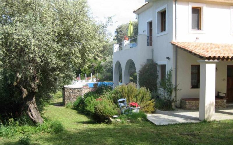 Villa with swimming pool and stunning views to Skopelos Town and Port