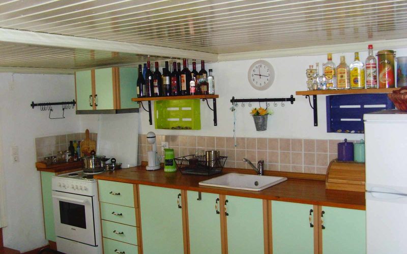 Cosy Town house with two bedrooms and balcony The kitchen/Dining room