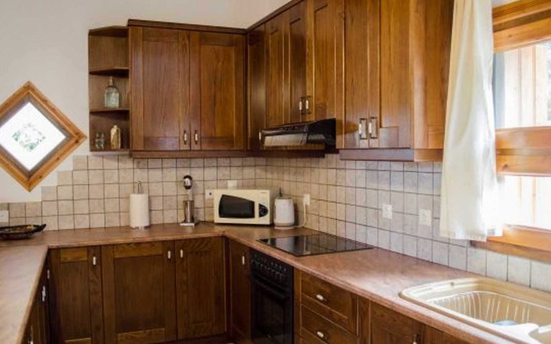 Big land with spacious cottage in the area of Potami Kitchen