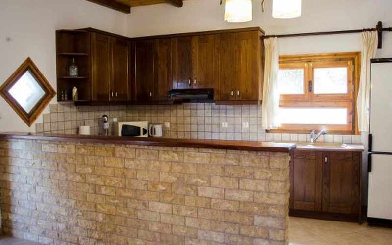 Big land with spacious cottage in the area of Potami Kitchen