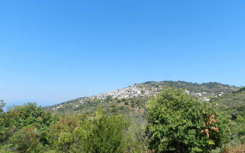 Plot near Glossa rea with views to the Sea - Glosssa village views