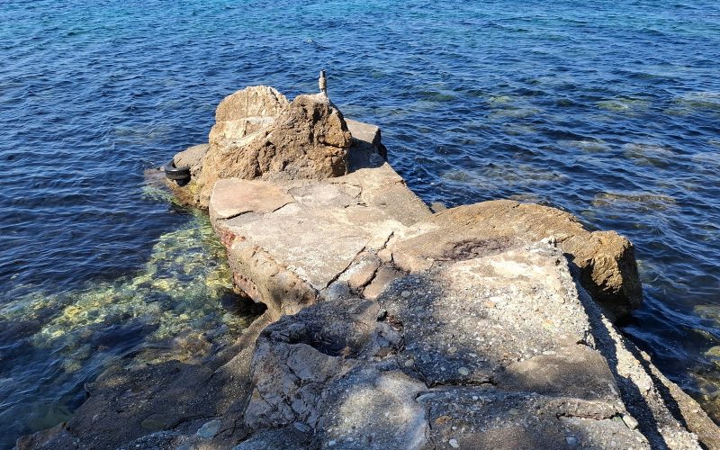 Skopelos property Feet in the water