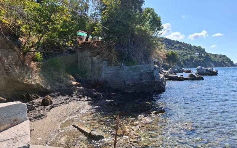 Skopelos property Feet in the water