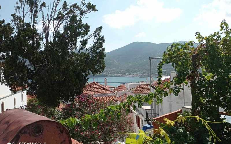 Skopelos Town house with terrace and views Terrace