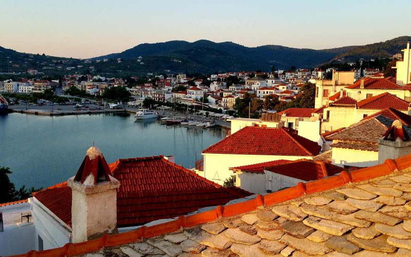 The Sea Glass House property in Skopelos Town