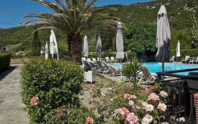Hotel for Sale in Stafilos area on Skopelos Island - Gardens