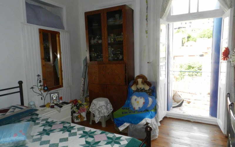 Two Town Houses both with yards inside Skopelos Town The top floor