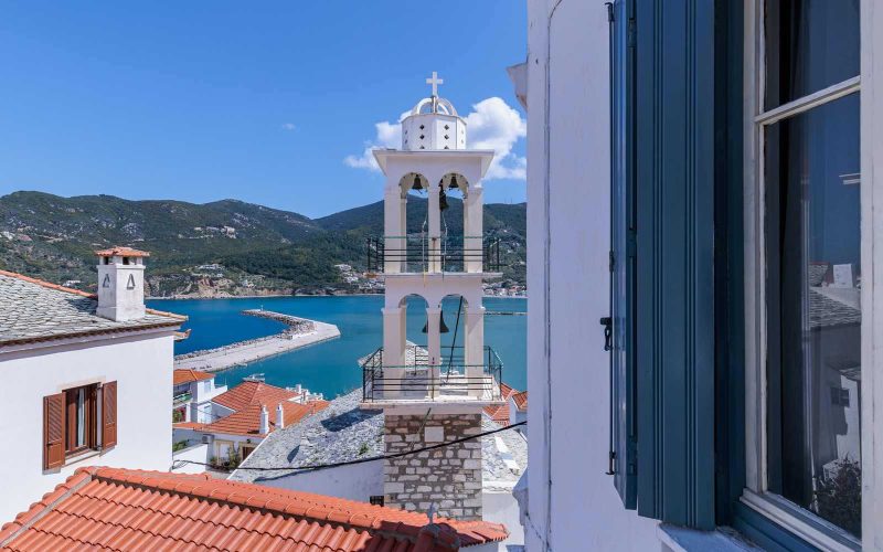 Charming Skopelos Town house in the old part of the village The views