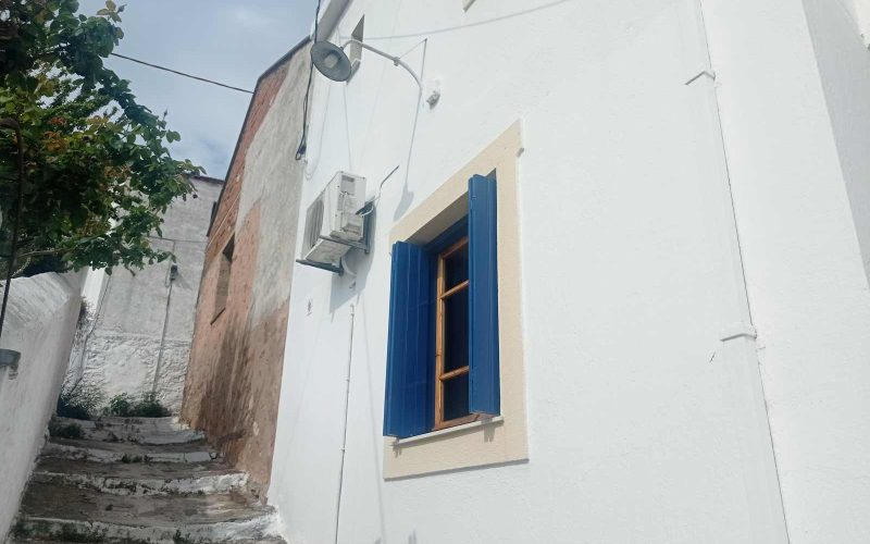Two Skopelos Town houses with terrace and views to the port