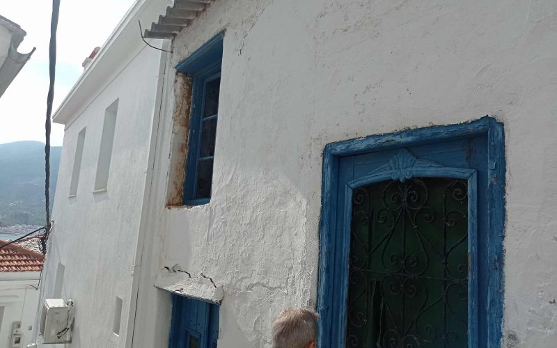 Two traditional properties in the centre of Skopelos Town Second building