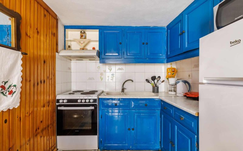 Charming Skopelos Town house in the old part of the village The kitchen
