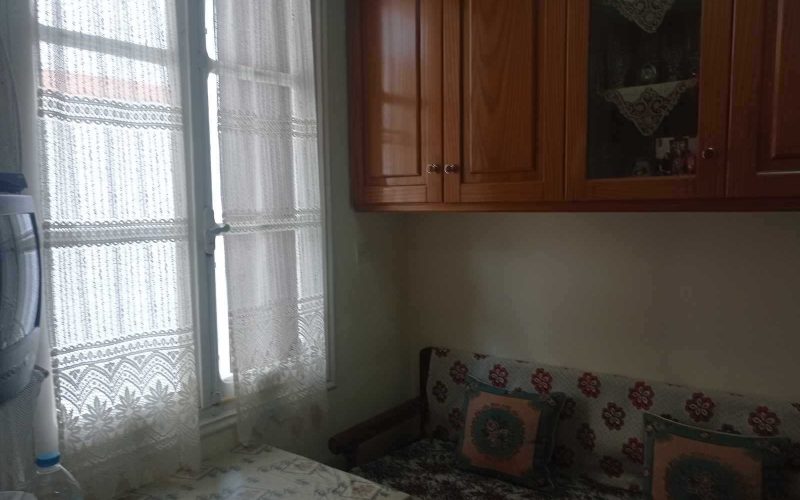 Town house with terraces and views to Skopelos port and Town Kitchen