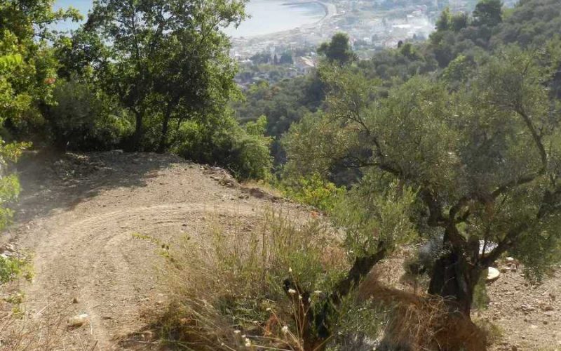 Land property above Skopelos Town with breathtaking views Plot 2