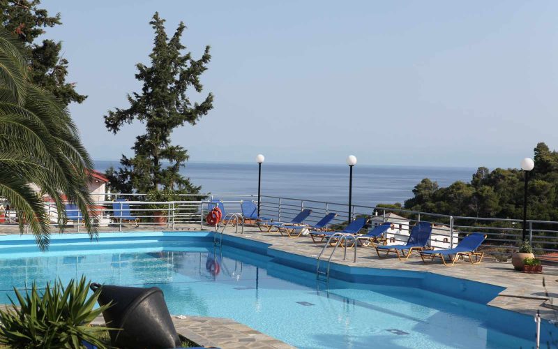Exquisite hotel for sale above Stafilos Beach Pool