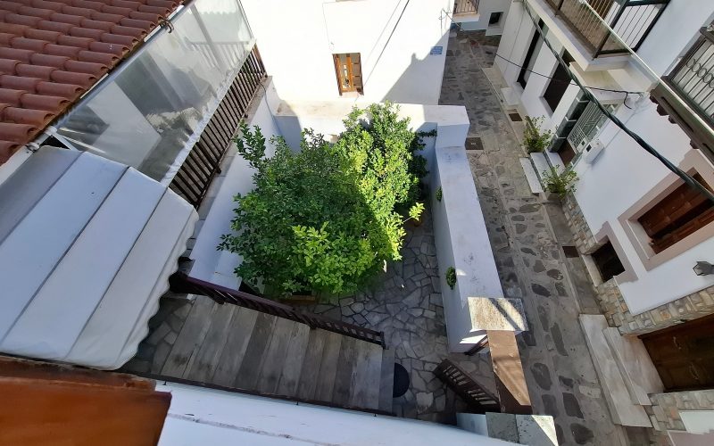 Spacious Town mansion with terrace and yard