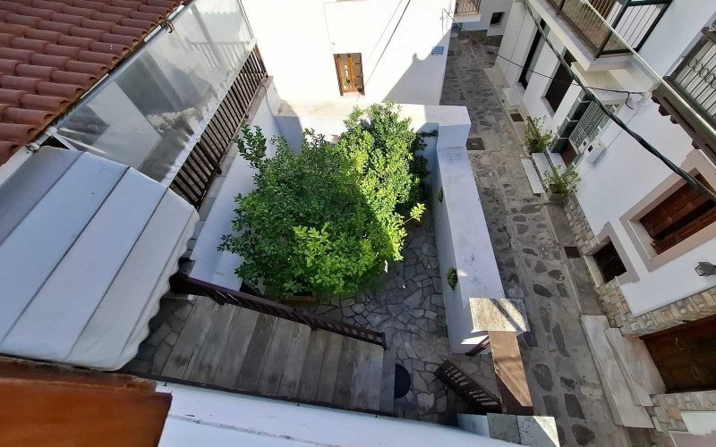 Spacious Town mansion with terrace and yard