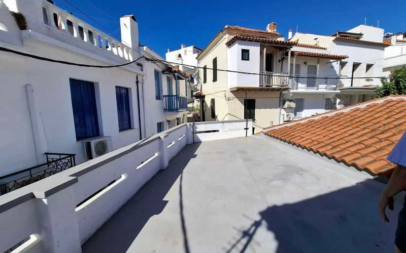 Spacious Town mansion with terrace and yard